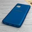 قاب گوشی Galaxy M31S سامسونگ طرح سیلیکونی ژله ای TPU آبی کد 128140