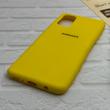 قاب گوشی Galaxy M31S سامسونگ طرح سیلیکونی ژله ای TPU زرد کد 128141