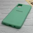 قاب گوشی Galaxy M31S سامسونگ طرح سیلیکونی ژله ای TPU سبز کد 128145