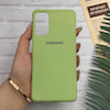 قاب گوشی Galaxy M52 سامسونگ طرح سیلیکونی ژله ای TPU سبز کد 128166