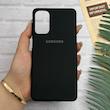 قاب گوشی Galaxy M52 سامسونگ طرح سیلیکونی ژله ای TPU مشکی کد 128169