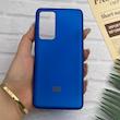 قاب گوشی Xiaomi 12 - Xiaomi 12X شیائومی طرح سیلیکونی ژله ای TPU آبی کاربنی کد 128194