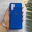 قاب گوشی Huawei P30 Pro هوآوی طرح سیلیکونی ژله ای TPU آبی کاربنی کد 128245