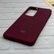 قاب گوشی Poco F4 - Redmi K40S شیائومی طرح سیلیکونی ژله ای TPU زرشکی کد 128259