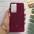 قاب گوشی Poco F4 - Redmi K40S شیائومی طرح سیلیکونی ژله ای TPU زرشکی کد 128259