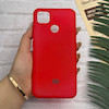 قاب گوشی Redmi 9C - Redmi 10A - Poco C3 شیائومی طرح سیلیکونی ژله ای TPU قرمز کد 128293