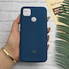قاب گوشی Redmi 9C - Redmi 10A - Poco C3 شیائومی طرح سیلیکونی ژله ای TPU سرمه ای کد 128294