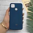 قاب گوشی Redmi 9C - Redmi 10A - Poco C3 شیائومی طرح سیلیکونی ژله ای TPU سرمه ای کد 128294