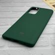 قاب گوشی Redmi Note 10 Pro 4G - Redmi Note 10 Pro Max شیائومی طرح سیلیکونی ژله ای TPU سبز تیره کد 128315