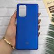 قاب گوشی Redmi Note 10 Pro 4G - Redmi Note 10 Pro Max شیائومی طرح سیلیکونی ژله ای TPU آبی کاربنی کد 128319