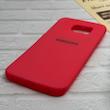 قاب گوشی Galaxy S6 Edge سامسونگ طرح سیلیکونی ژله ای TPU سرخابی کد 128331