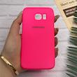 قاب گوشی Galaxy S6 Edge سامسونگ طرح سیلیکونی ژله ای TPU صورتی فانتزی کد 128332