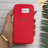 قاب گوشی Galaxy S7 سامسونگ طرح سیلیکونی ژله ای TPU سرخابی کد 128343