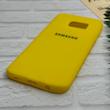 قاب گوشی Galaxy S7 سامسونگ طرح سیلیکونی ژله ای TPU زرد کد 128344