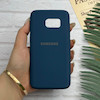 قاب گوشی Galaxy S7 سامسونگ طرح سیلیکونی ژله ای TPU سرمه ای کد 128348