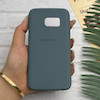 قاب گوشی Galaxy S7 سامسونگ طرح سیلیکونی ژله ای TPU طوسی کد 128351