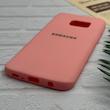 قاب گوشی Galaxy S7 سامسونگ طرح سیلیکونی ژله ای TPU صورتی کد 128354