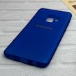 قاب گوشی Galaxy S9 سامسونگ طرح سیلیکونی ژله ای TPU آبی کاربنی کد 128384