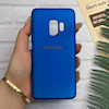 قاب گوشی Galaxy S9 سامسونگ طرح سیلیکونی ژله ای TPU آبی کاربنی کد 128384