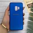 قاب گوشی Galaxy S9 سامسونگ طرح سیلیکونی ژله ای TPU آبی کاربنی کد 128384