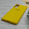 قاب گوشی Galaxy S20 FE سامسونگ طرح سیلیکونی ژله ای TPU زرد کد 128385