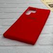 قاب گوشی Galaxy S22 Ultra سامسونگ طرح سیلیکونی ژله ای TPU قرمز کد 128400