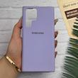 قاب گوشی Galaxy S22 Ultra سامسونگ طرح سیلیکونی ژله ای TPU یاسی کد 128401