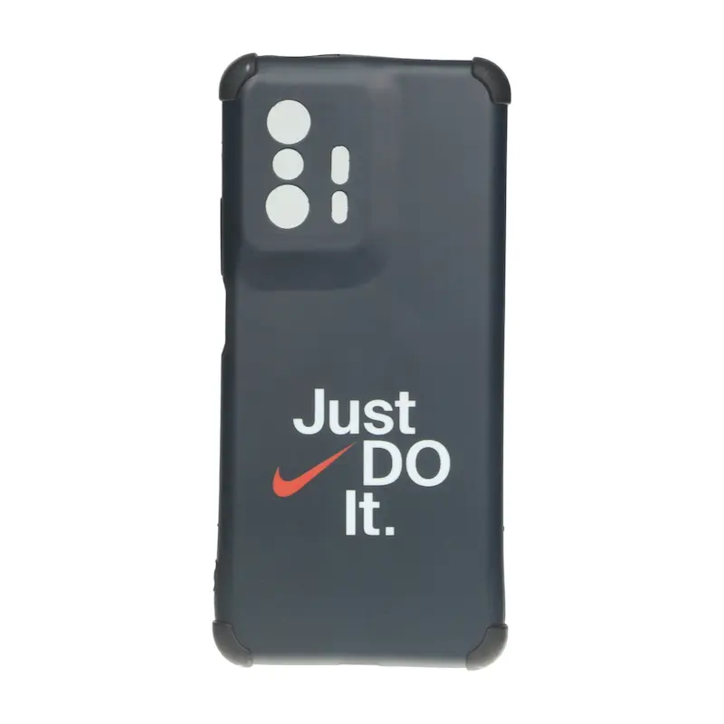 قاب گوشی Mi 11T - Mi 11T Pro شیائومی فانتزی هارد HARD ایربگ دار کپسولی محافظ لنزدار Just Do It کد 127248