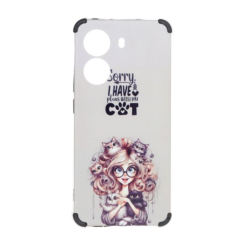 قاب گوشی Poco X7 Pro شیائومی فانتزی هارد HARD ایربگ دار کپسولی محافظ لنزدار دخترونه کد 127271