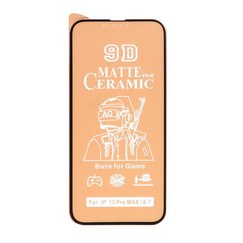 گلس مات سرامیکی iPhone 13 Pro Max آیفون مدل نشکن کد 98624