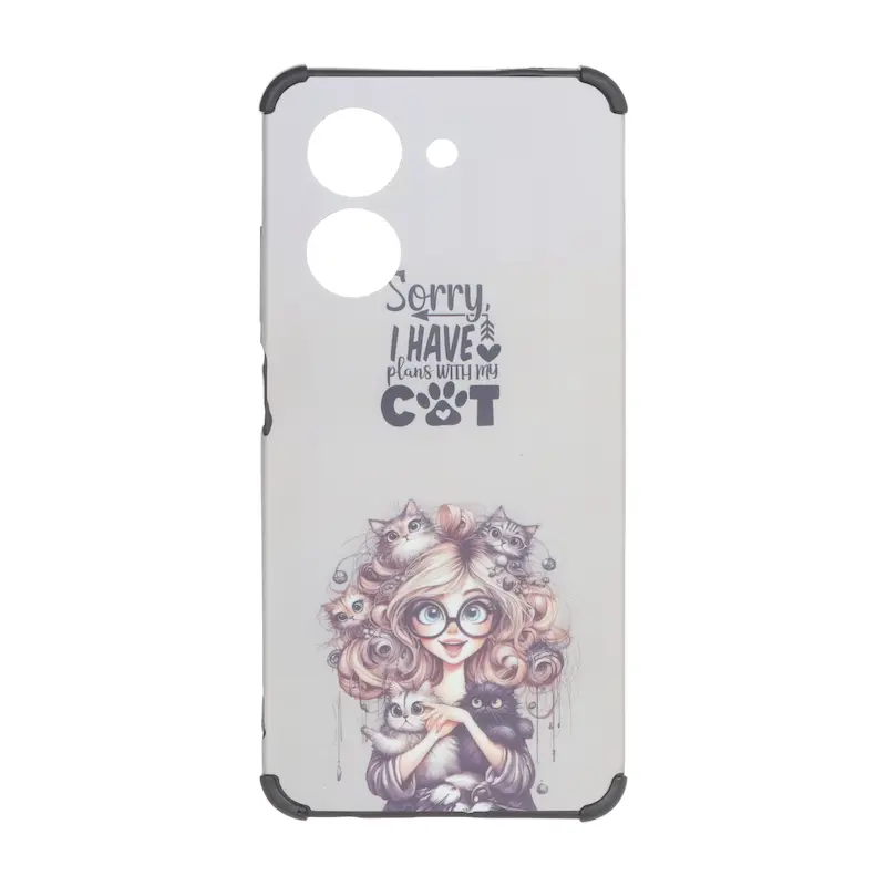 قاب گوشی Redmi A5 - Poco C71 شیائومی فانتزی هارد HARD ایربگ دار کپسولی محافظ لنزدار دخترونه کد 127292