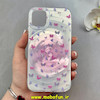 قاب گوشی iPhone 11 Pro Max آیفون فانتزی سخت Hard لیزری لاکچری طرح پروانه کیوت کد E10-98694
