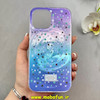 قاب گوشی iPhone 12 Pro Max آیفون فانتزی سخت Hard لیزری لاکچری طرح ستاره کیوت کد 98699