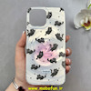 قاب گوشی iPhone 12 Pro Max آیفون فانتزی سخت Hard لیزری لاکچری طرح گربه کیوت کد 98702