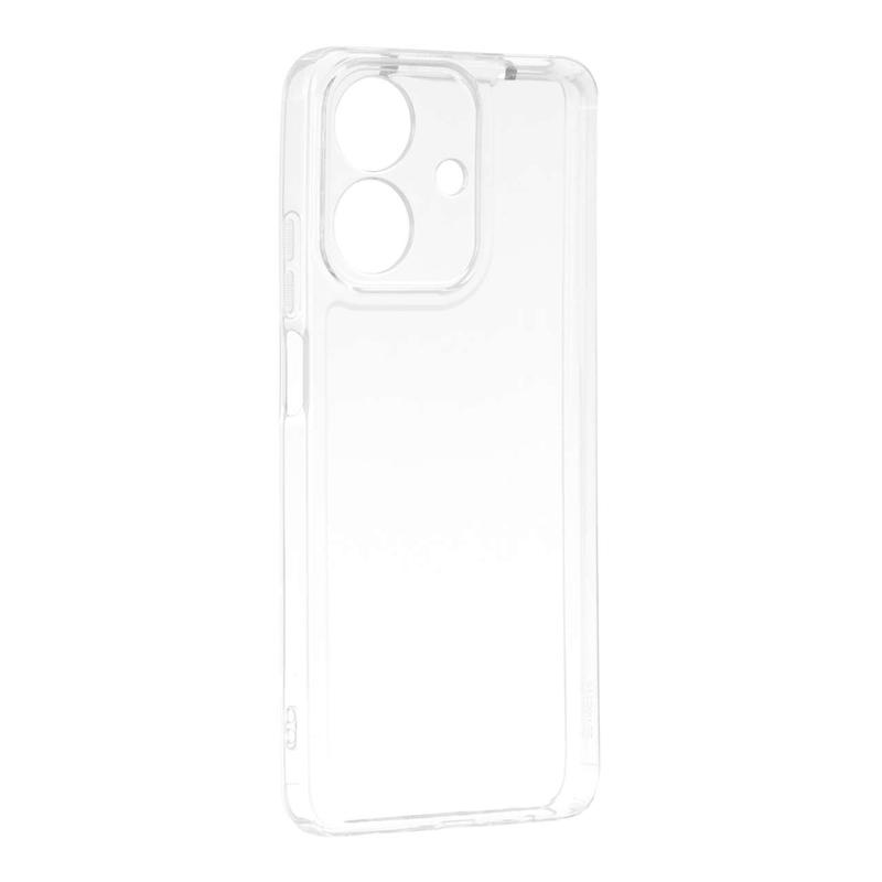قاب گوشی Realme C61 ریلمی ژله ای شفاف بی رنگ SPACE ایربگ دار محافظ لنز دار کد 98739