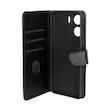 کیف گوشی Redmi 13C - Poco C65 شیائومی مگنتی طرح چرم کتابی محافظ لنزدار مشکی کد 98745