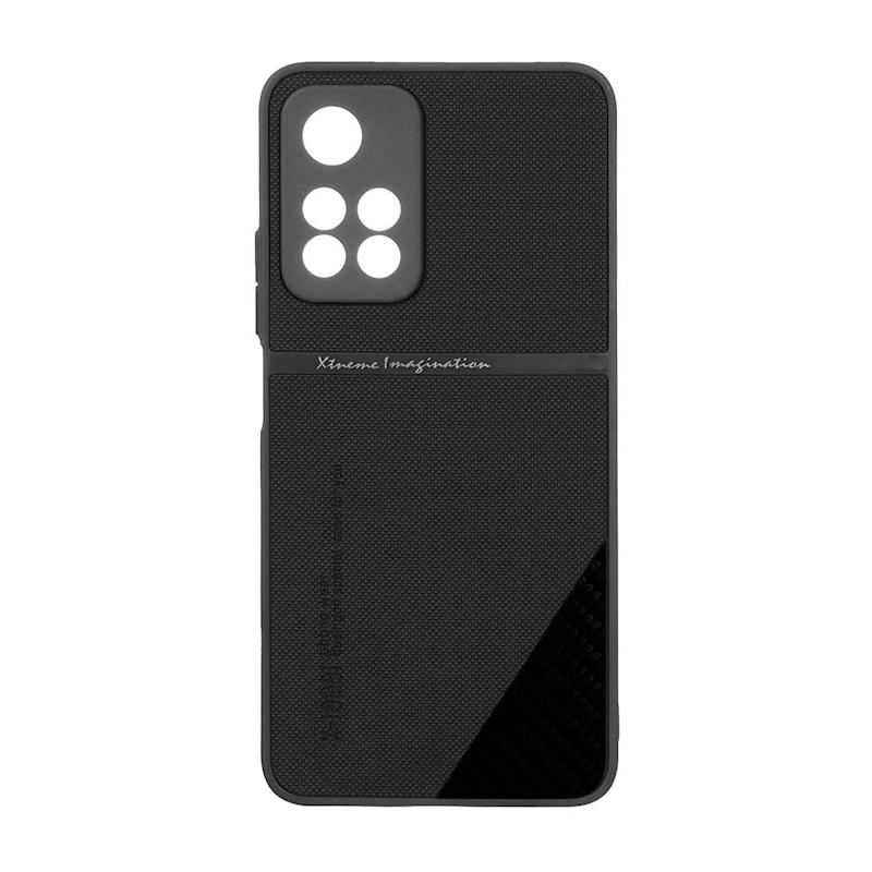قاب گوشی Redmi Note 11 Pro Plus شیائومی Extreme Imagination طرح کربن سوزنی محافظ لنزدار مشکی کد 98763