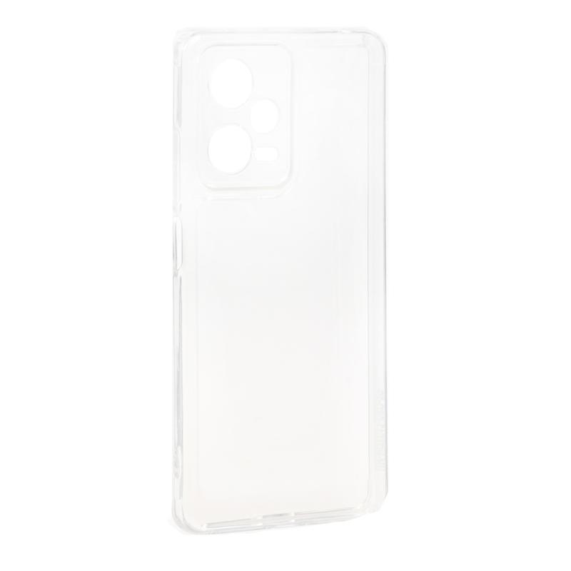 قاب گوشی Redmi Note 12 Pro 5G شیائومی ژله ای شفاف بی رنگ SPACE ایربگ دار محافظ لنز دار کد 98768