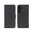 کیف گوشی Galaxy S23 FE سامسونگ مگنتی طرح چرم کتابی محافظ لنزدار مشکی کد 98784