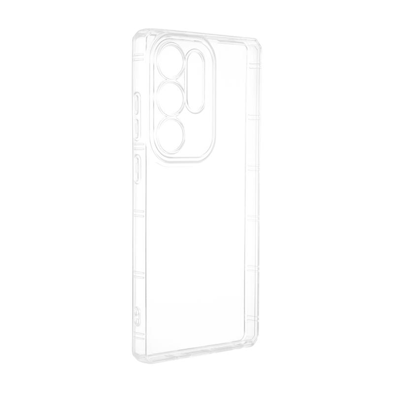 قاب گوشی Galaxy S25 Ultra سامسونگ طرح ژله ای شفاف بی رنگ ایربگ دار کپسولی محافظ لنز دار کد 98795