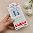 کابل تبدیل 1 متری  AUX TO Lightning  برند Twin max مدل M-33 رنگ مشکی کد 140003