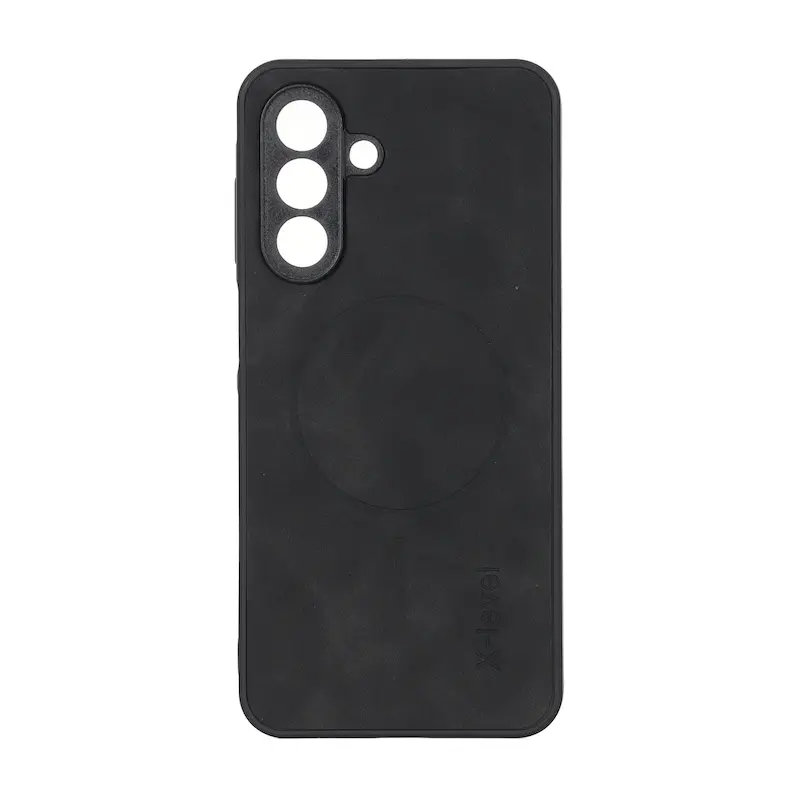 قاب گوشی Galaxy A17 سامسونگ اورجینال XLEVEL جیر طرح مگ سیف Hard مشکی کد 127512