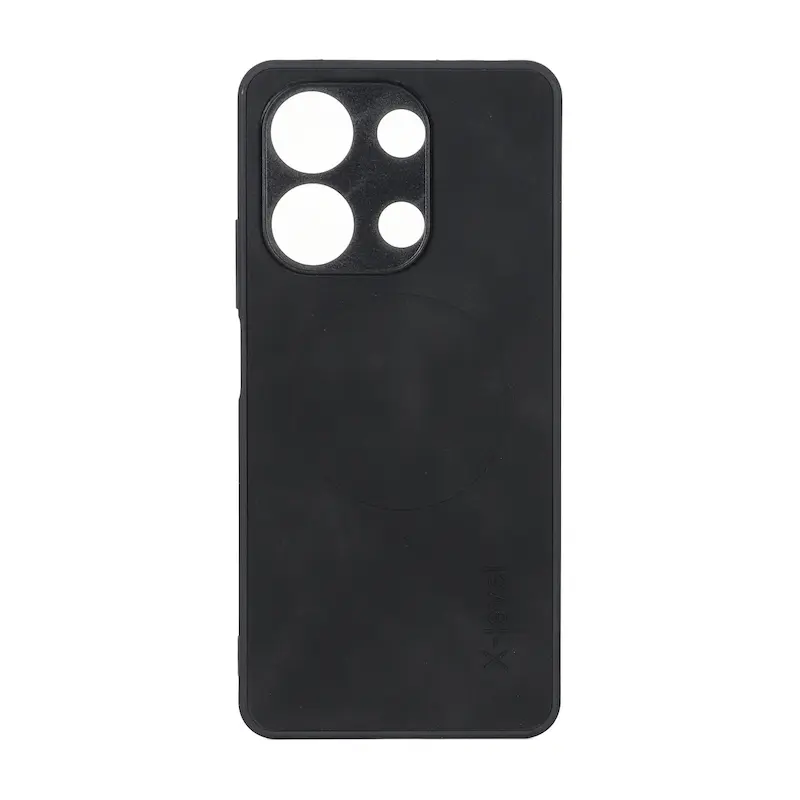 قاب گوشی Redmi Note 13 4G شیائومی اورجینال XLEVEL جیر طرح مگ سیف Hard مشکی کد 127558