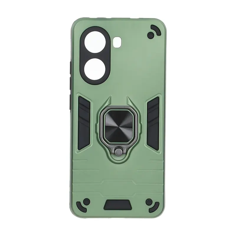 قاب گوشی Poco X7 Pro شیائومی ضد ضربه بتمن هولدر دار مگنتی محافظ لنز دار سبز روشن کد 127357