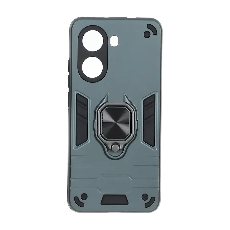 قاب گوشی Poco X7 Pro شیائومی ضد ضربه بتمن هولدر دار مگنتی محافظ لنز دار سبز کد 127358