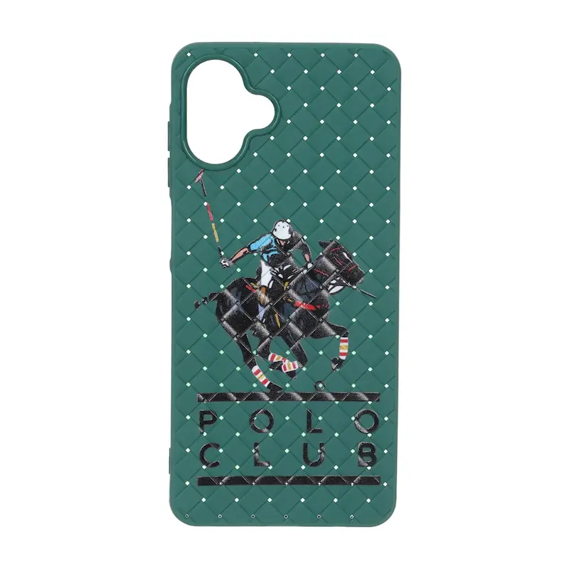 قاب گوشی Galaxy A07 سامسونگ ژله ای حصیری طرح Polo سبز کد 98848