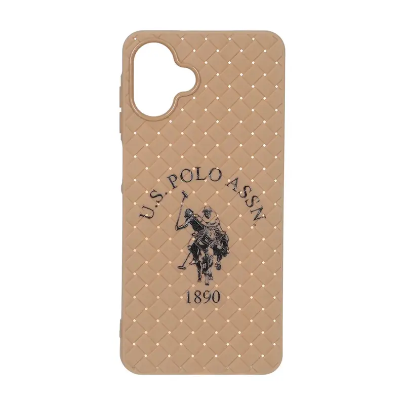 قاب گوشی Galaxy A07 سامسونگ ژله ای حصیری طرح Polo نسکافه ای کد 98850