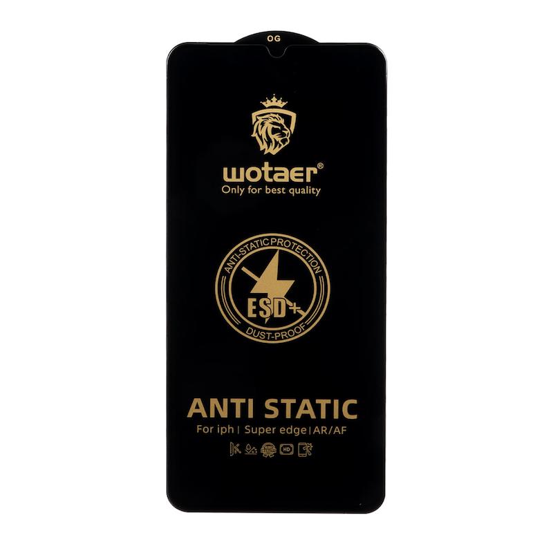 گلس گوشی Galaxy A06 - A07 سامسونگ شیشه ای Wotaer OG سری ESD Anti Static AR AF اورجینال کد G199-98865