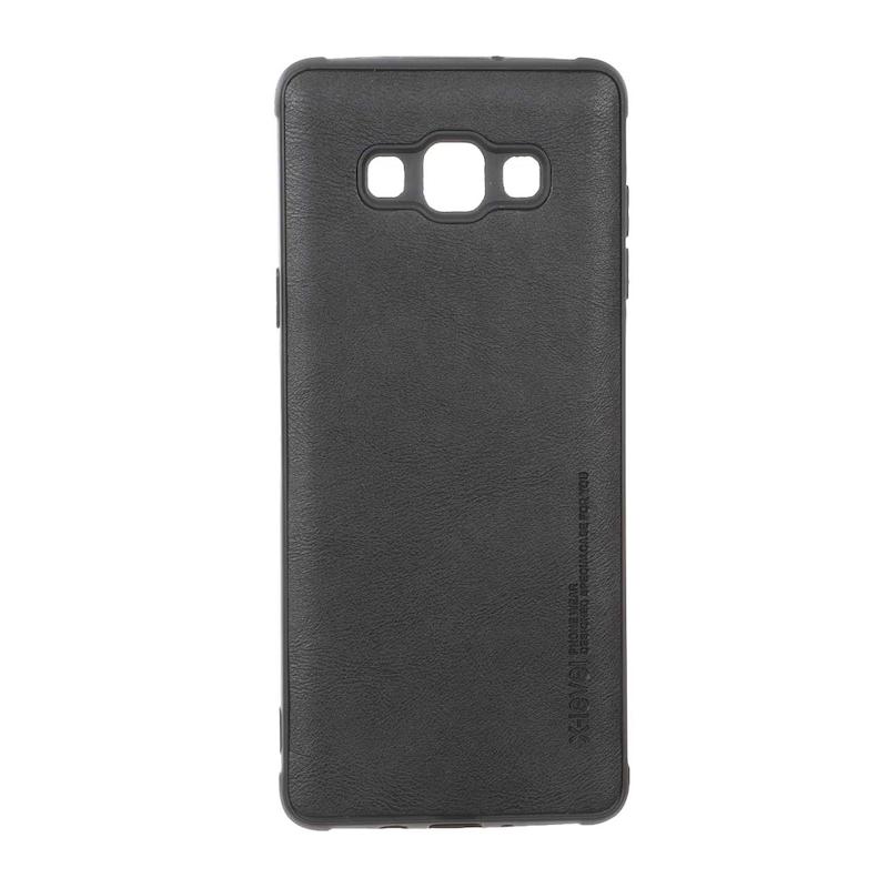 قاب گوشی Galaxy A7 2015 - A700 سامسونگ ژله ای چرمی XLEVEL ایکس لول مشکی کد 98866