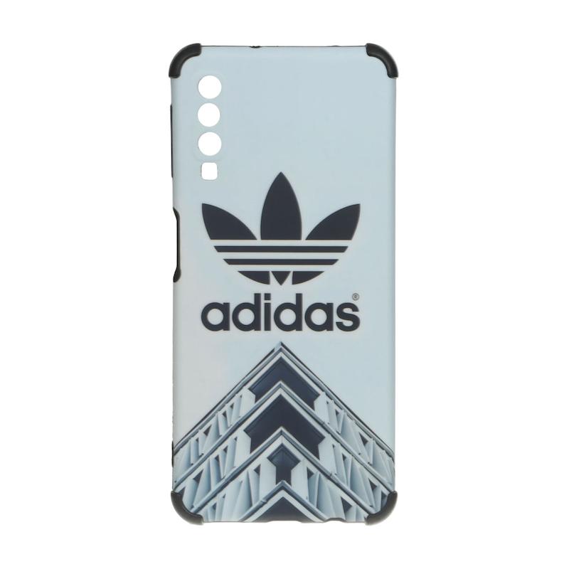 قاب گوشی Galaxy A7 2018 / A750 سامسونگ فانتزی هارد HARD ایربگ دار کپسولی محافظ لنزدار adidas کد 98873